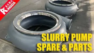 Slurry Pump Replacement Spare & Parts | Volute | Pump Casing | Impeller | Plate Liner | Rubber Parts