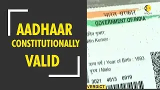 Aadhaar constitutionally valid, doesn&rsquo;t violate privacy: Supreme Court verdict