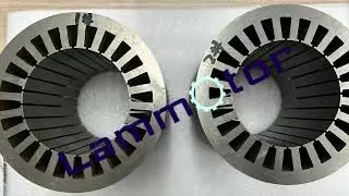 Ultra-Thin 0.1mm Silicon Steel Stator Core | Laser Cutting +Bonding/Backlack Process in China