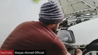 Learn | How To Restoration Headlights | Suzuki Mehran | Headlight Cleaning | Headlight Restoration