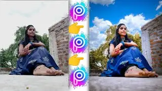 PicsArt - Sky Change Photo Editing || Picsart Background Change || ROYAL EDIT ZONE