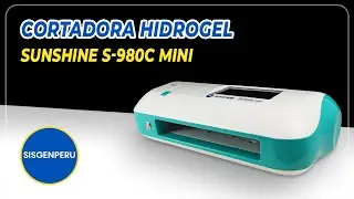 Máquina cortadora de hidrogel Sunshine SS-890C mini | Características y funcionamiento SisgenPeru