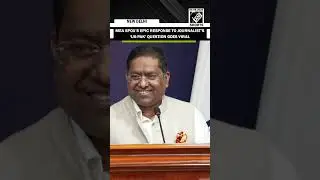 MEA spox Randhir Jaiswal bewildered after journalist asks question on &lsquo;US-Pak&rsquo;, gives epic reply