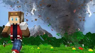 I Added TORNADOS into Minecraft
