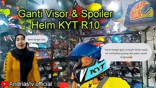 Grebek semua isi Helm yang ada di Toko Faiz Helm, Malang. #kythelmet