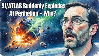 Why Did Interstellar Object 3IATLAS Suddenly Explode at Perihelion