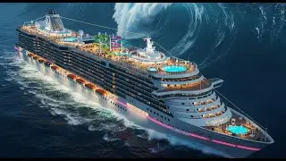 GIGANTIC TSUNAMI Destroys $2 BILLION Mega-Ship | 'POSEIDON CRUISE' Realistic Shipwreck