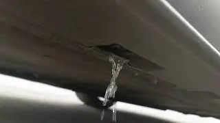 Audi A5 b9 Sportback water sloshing noise in rear compartment