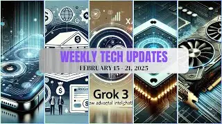 Tech Updates of the Week (February  15 - 21, 2025) : Apple, Microsoft, Finance #technews #technology
