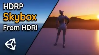 Добавление Skybox в HDRP с использованием HDRI в Unity