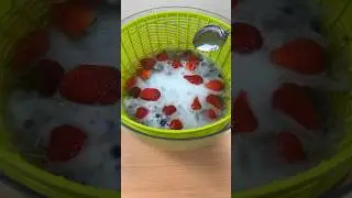&iquest;El vinagre desinfecta las frutas? #cienciaycocina #shorts