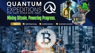 QuantumExpeditions.com UPDATE - $QEX Bitcoin Mining -Energy efficiency. QEX aiming to be $1B company