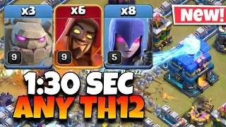 Dominate Your Enemies in Clash of Clans with TH12 Golem Witch Super Wizard