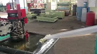 plastic fruit knotless net production line