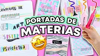 5 PORTADAS + 5 TÍTULOS BONITOS 💖 Sólo con MARCATEXTOS/RESALTADORES!! Barbs Arenas Art!