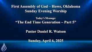 Sunday Night, April 6, 2025 - 
