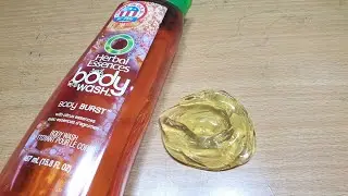 Как сделать слизь с помощью геля для тела! Прозрачный слизь своими руками