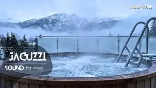 Winter Hot Tub White Noise | Steamy Water Sounds for Deep Sleep, Anxiety Relief & Emotional Healing