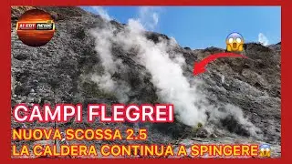 🔥 Scossa 2.5 ai Campi Flegrei: la caldera continua a spingere, cresce la paura | 18/10/2025