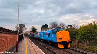 37501+43020+43017+37884 at Oakham station 7/3/25 #class37 #class43 #trainspotting #britishrail