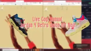 Jordan Retro 4 Union Off Noir Live Cop Manual