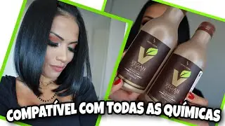 CABELO LISO EFEITO NATURAL PROGRESSIVA ORGÂNICA VEGAN HAIR COMPATÍVEL COM HENÊ