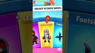 SNEAKY VS SKELE WHEEL 👹 #shorts #stumbleguys #terending #fyp