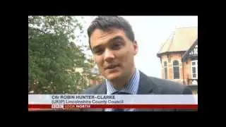 Robin Hunter-Clarke on BBC Radio Lincs - 16/09/14