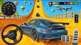 Impossible GT Car Stunt Racing - GT Car Stunt Master 3D - Android Gameplay #6 #megaramp