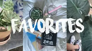 SPRING / SUMMER FAVORITES! (eye masks, cameras, accessories etc.)