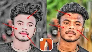 🔴 Oily Smooth skin HDR Secret Tricks 🤫 Face smooth Editing | Photo Editing | Autodesk 2022 New Trick