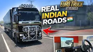 Rush Driving on Indian Roads CT Map ETS2 🚛🇮🇳 #ets2#indianroads#rushdriving #eurotrucksimulator2 