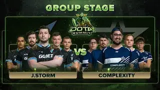 J.Storm vs Complexity Game 1 - Dota Summit 10: Group Stage