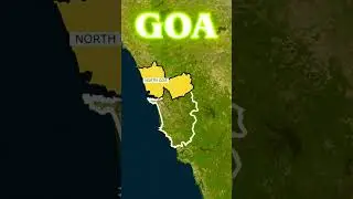 GOA STATE 2 DISTRICT DETAILS #easytostudybysujeetsir #UPSC #MAP #GK #State #indiamap