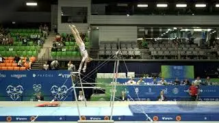 VAELEN Lisa (BEL) - 2019 Artistic Junior Worlds, Gyor (HUN) - Qualifications Uneven Bars