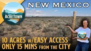 New Mexico Land for Sale near Los Lunas | 10 acres | Easy Access | Only 15 minutes West of the City