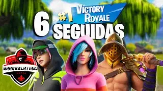 GANANDO EN FORTNITE SEIS PARTIDAS SEGUIDAS EN DIRECTO CON SUSCRIPTORES