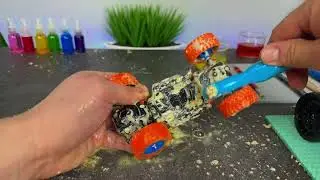 The Cleaning Process of a Diecast Car | Calm Off-Road Cleaning ASMR