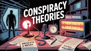 Conspiracy Theories to Relax and Sleep + Black Screen With Rain Sounds | 7 Hours (Vol.38)