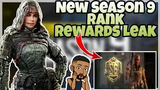 New Season 9 Cod Mobile Leaks | New Season Rank Rewards Leak Call of duty mobile | cod mobile leaks