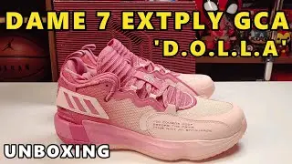 아디다스 데임7 EXTPLY GCA D.O.L.L.A 언박싱 (ADIDAS DAME 7) - 색상이 이래서 중요함 ^^
