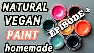 EPISODE 4 - WHITE COLOR - How to make a natural and vegan furniture paint at home!