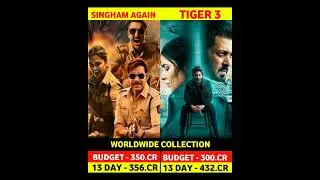 Singham Again 13 Day Box office collection | Tiger 3 13 Day Box office collection