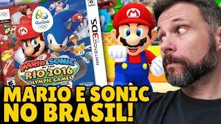 MARIO E SONIC NO BRASIL! 😎 Gameplay de Mario Sonic at the Rio 2016 Olympic Games para Nintendo 3DS