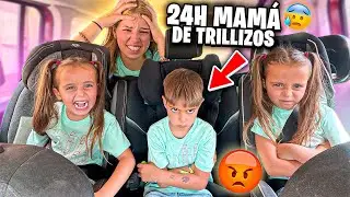 24 HORAS SIENDO MAMÁ DE TRILLIZOS / El mundo de Indy