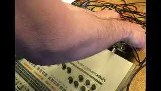S-CAT Filter-Phase & Double-Trouble Distortion combo with a TR-909.