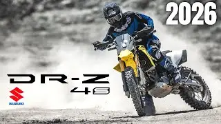 Suzuki DR-Z4S 2026 года &mdash; возвращение двойного спорта, которого вы не ожидали