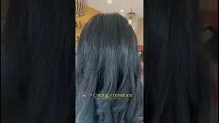 💇&zwj;♀️ Афро-стрижка ✂️ и укладка феном 💨✨Гладкая форма и безупречный результат от Вики! #прическа