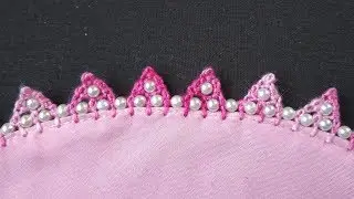 229-Beaded lace without shuttle and crochet lace#part-6(Hindi/Urdu)