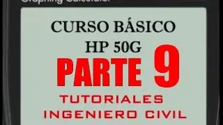 Curso Básico HP 50G Parte 9: Estadística y Regresión